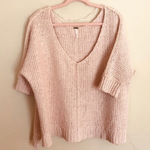 Free People - Woman’s V- Neck Sweater-L